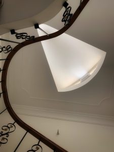 Photo "Hidden frame ceiling lamp for modern minimalist style living room"