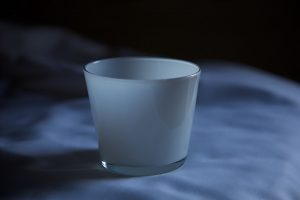 Photo milk glass light