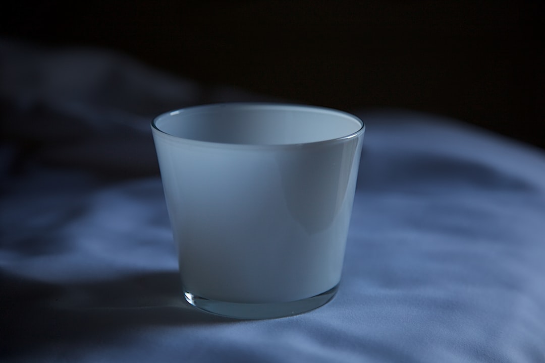 Photo milk glass light